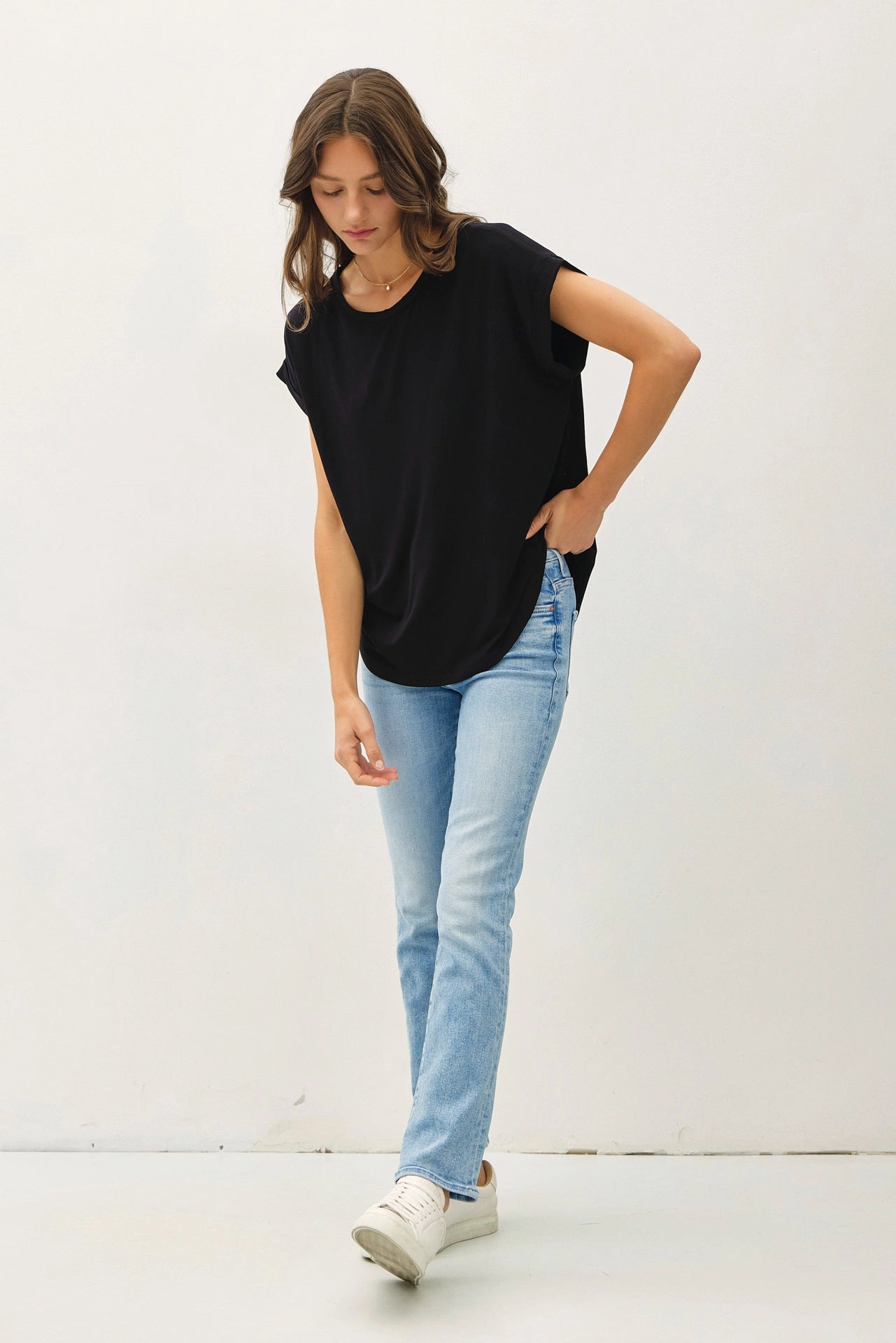 Landy Cap Sleeve T-Shirt