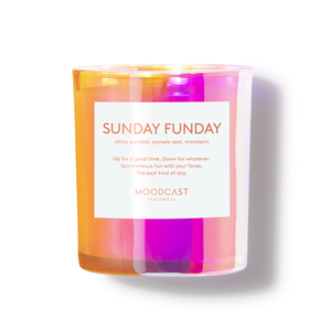 Coconut Wax Candle - Vibes - Sunday Funday - 8 oz Glass Jar