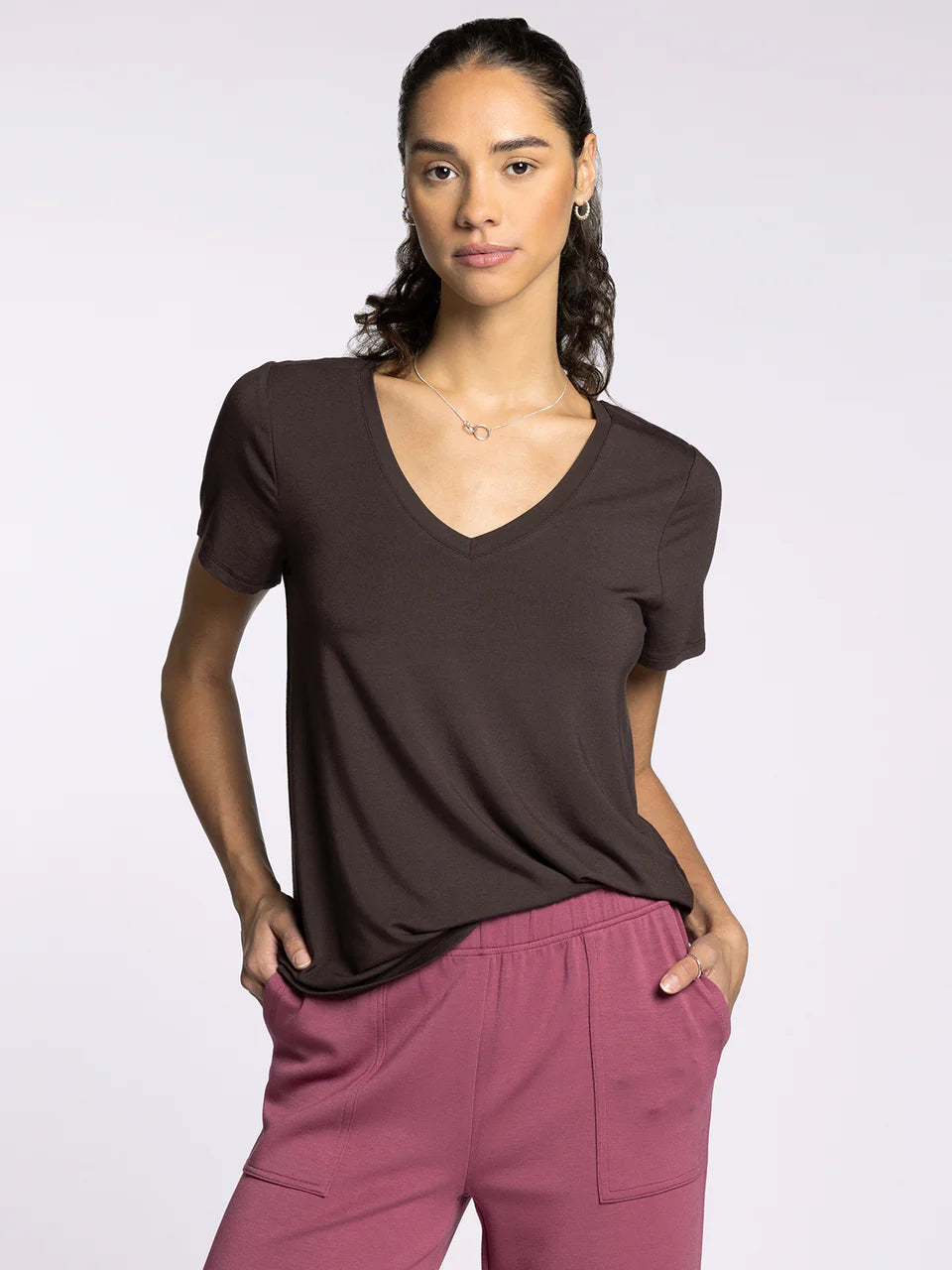 Tatiana V-neck Tee