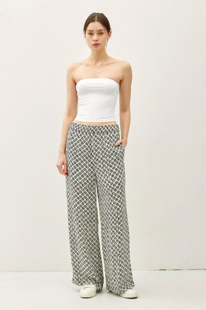 Cici Pant in Black Printed