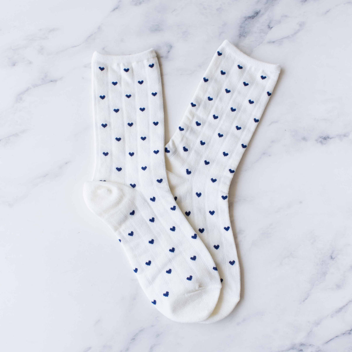 Women's Heart Crew Socks