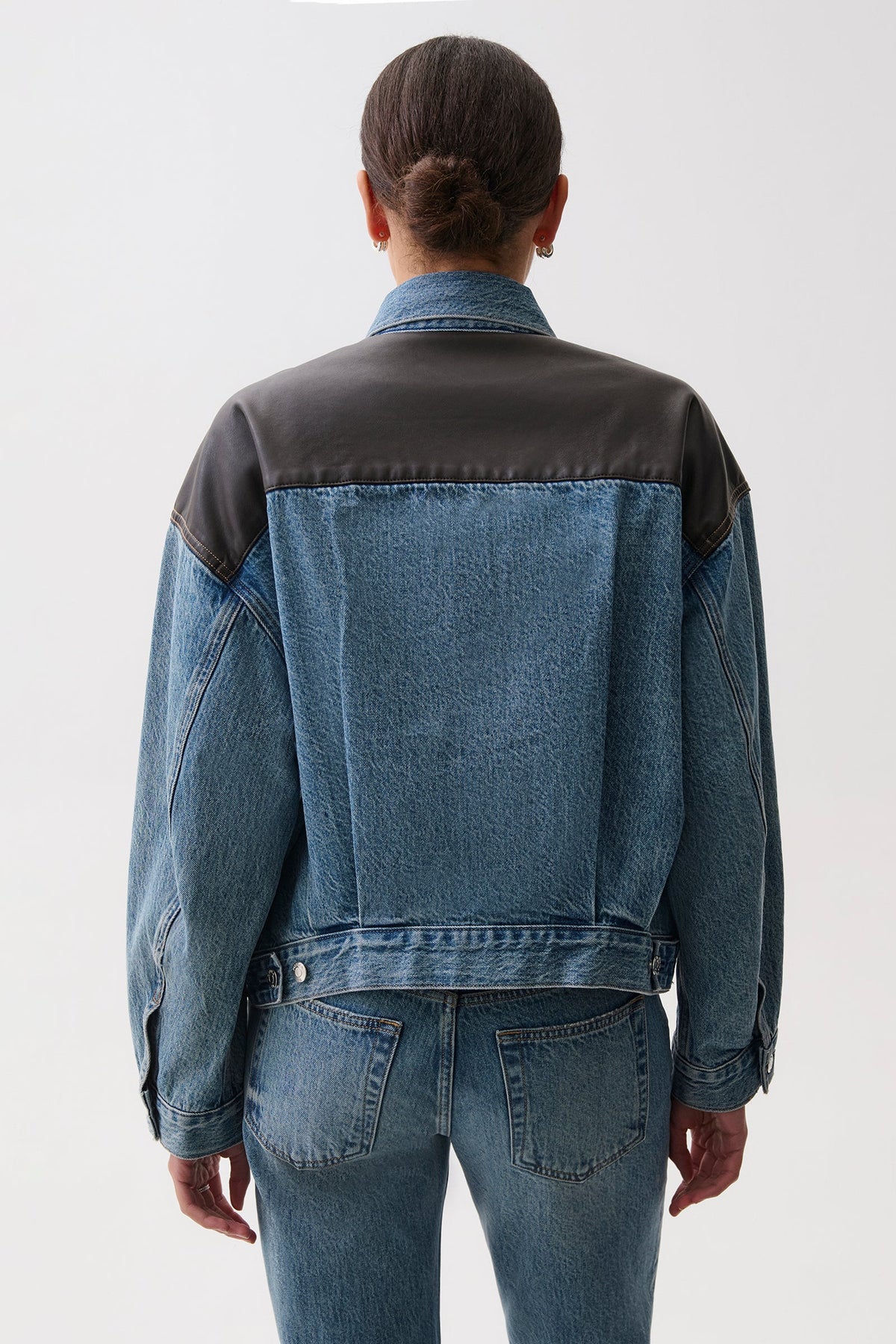 Pistola Harley Trucker Jacket in Metropolis