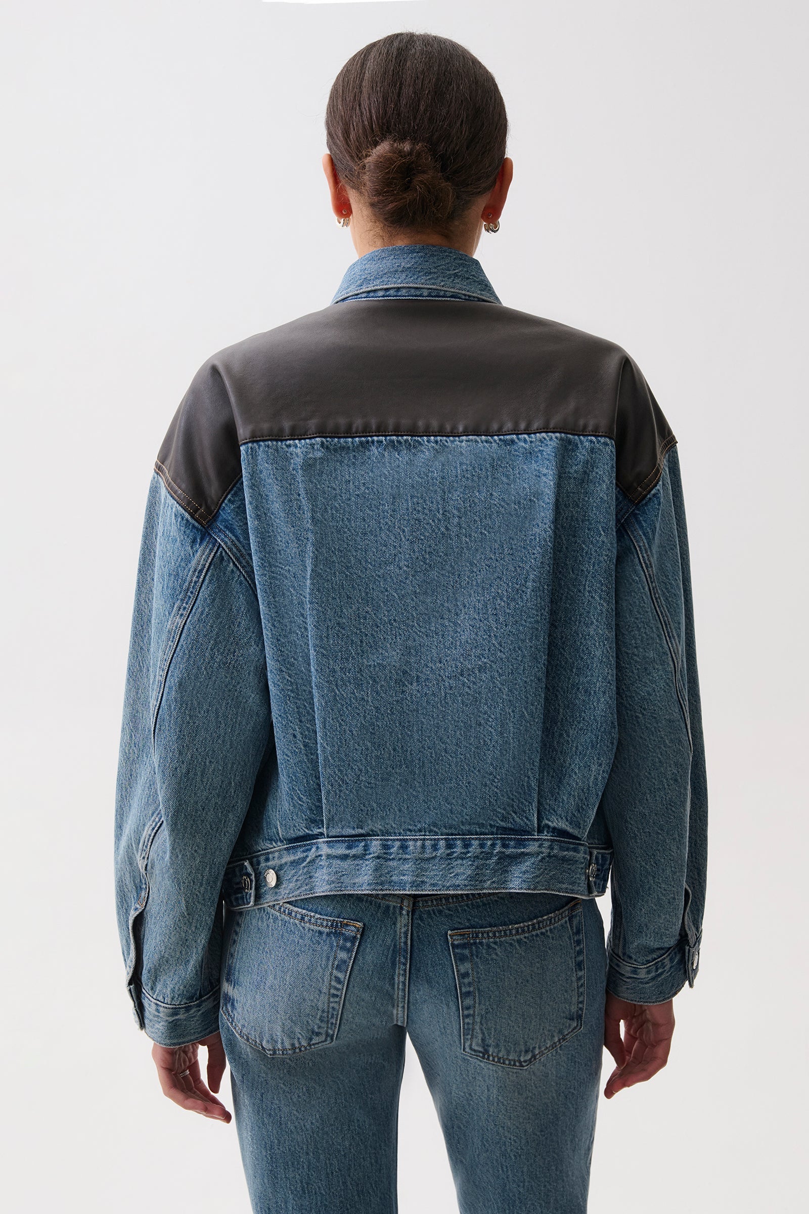 Pistola Harley Trucker Jacket in Metropolis