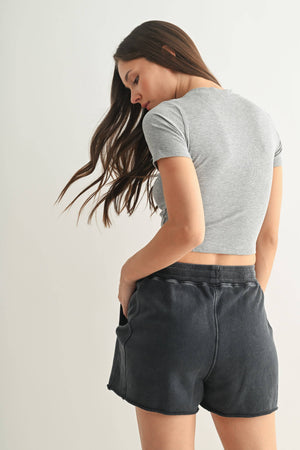 Essential Micro-Ribbed Baby Tee