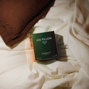 Coconut Wax Candle - Vibes - His Pillow - 8 oz Glass Jar