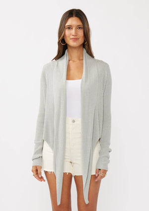 Victoria Knit Long Sleeve Tie Front Cardigan - 3 Colors