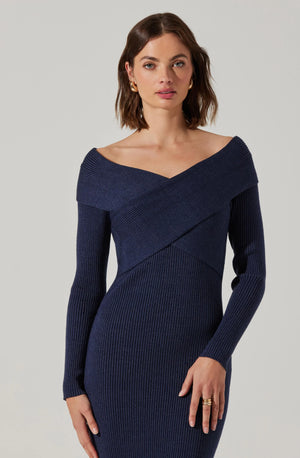 ASTR THE LABEL Annona Sweater Dress