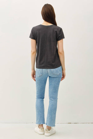 Abby Cotton Slub Tee