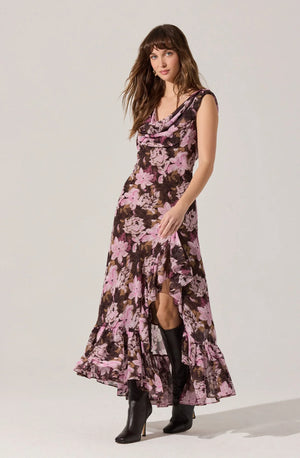 ASTR THE LABEL Cecilia FLORAL dress