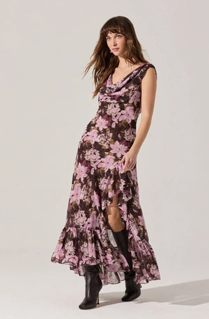 ASTR THE LABEL Cecilia FLORAL Dress