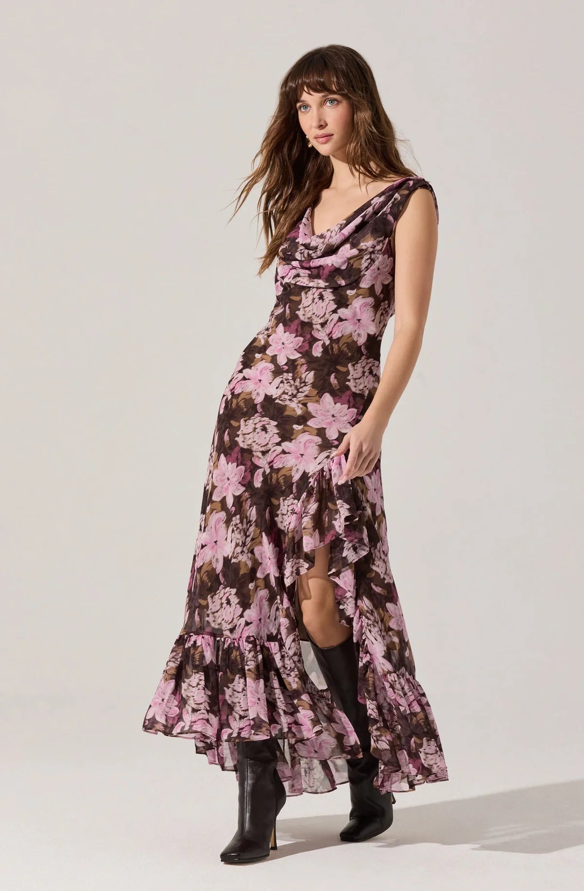 ASTR THE LABEL Cecilia FLORAL Dress