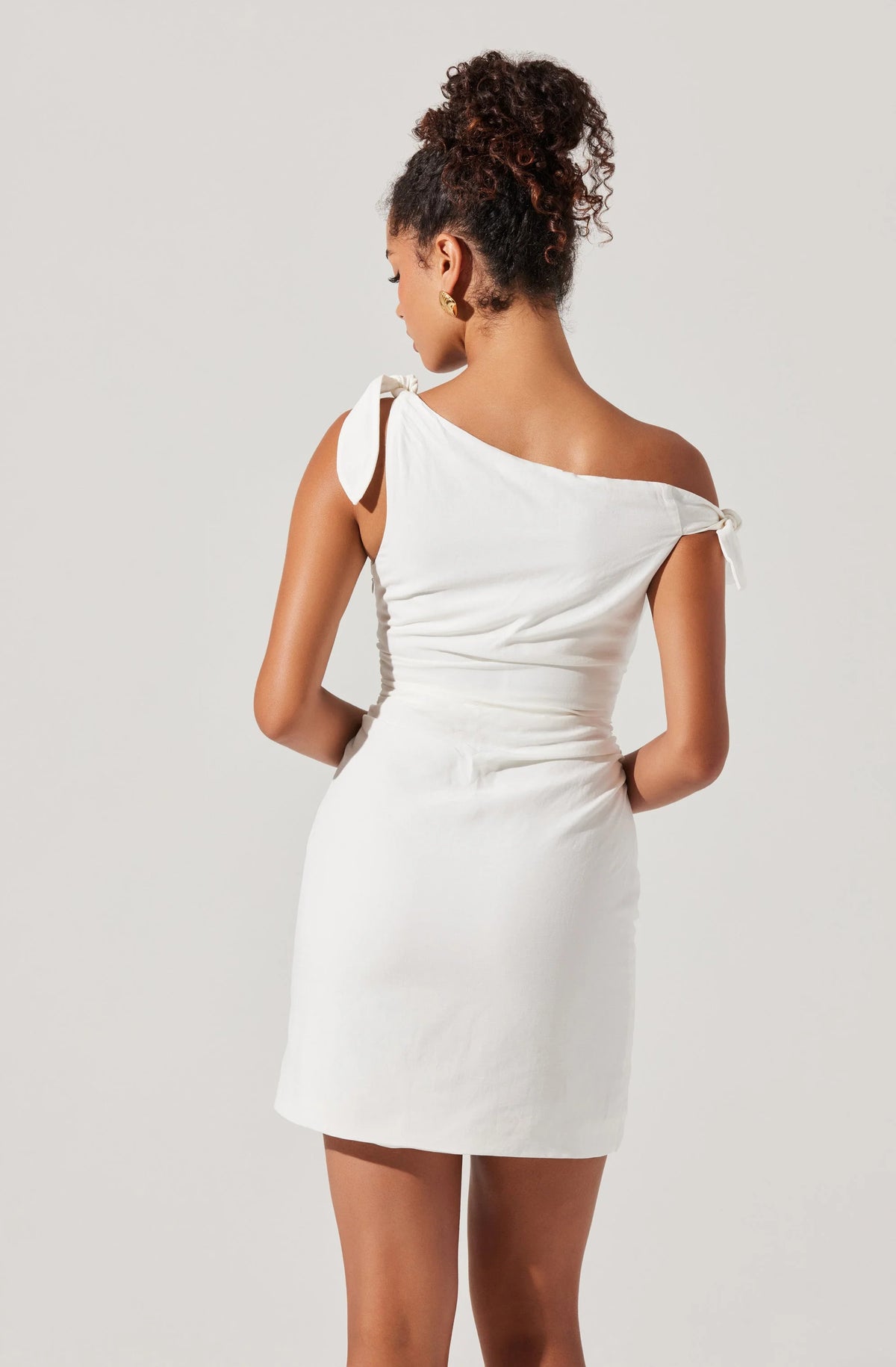 ASTR The Label Lora White Mini Dress