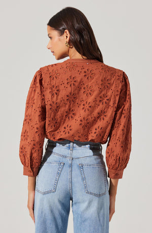 ASTR THE Label Savanna Rust Top