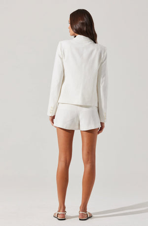 Astr the Label Article White Blazer