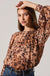 ASTR THE Label Reyen Animal Print Blouse