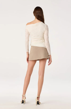 ASTR Miah Top in Cream