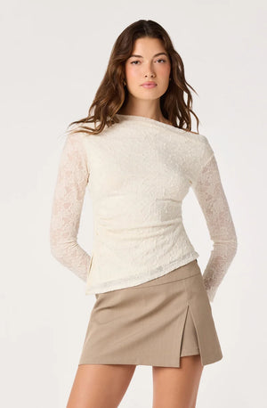 ASTR Miah Top in Cream