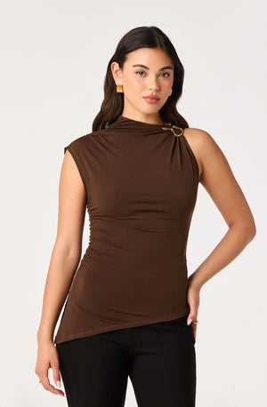 ASTR Mindy Top in Brown