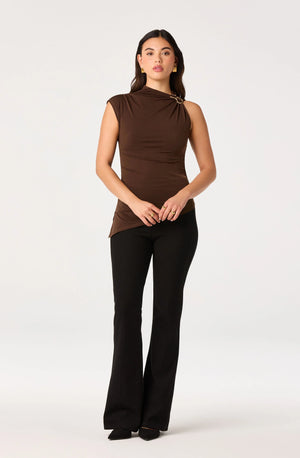 ASTR Mindy Top in Brown