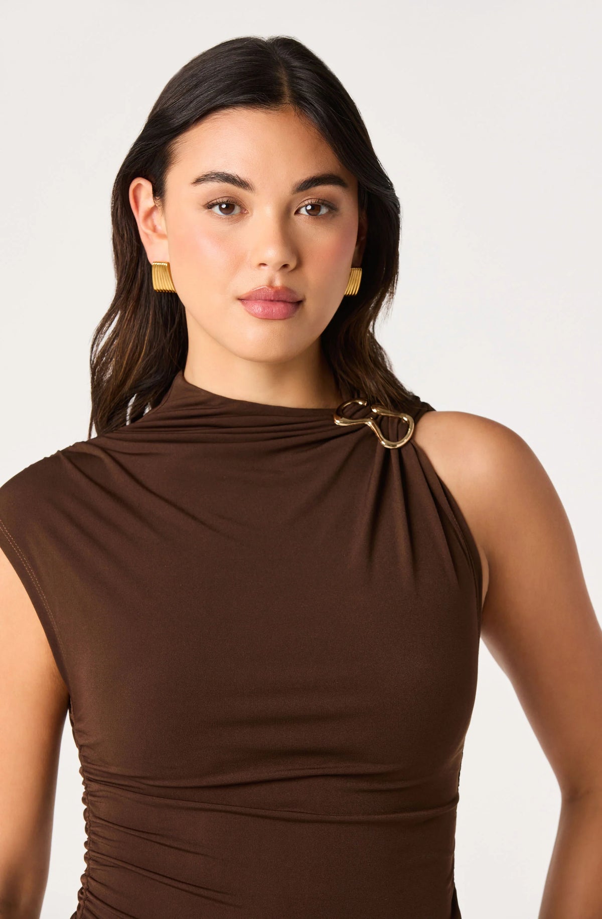 ASTR Mindy Top in Brown
