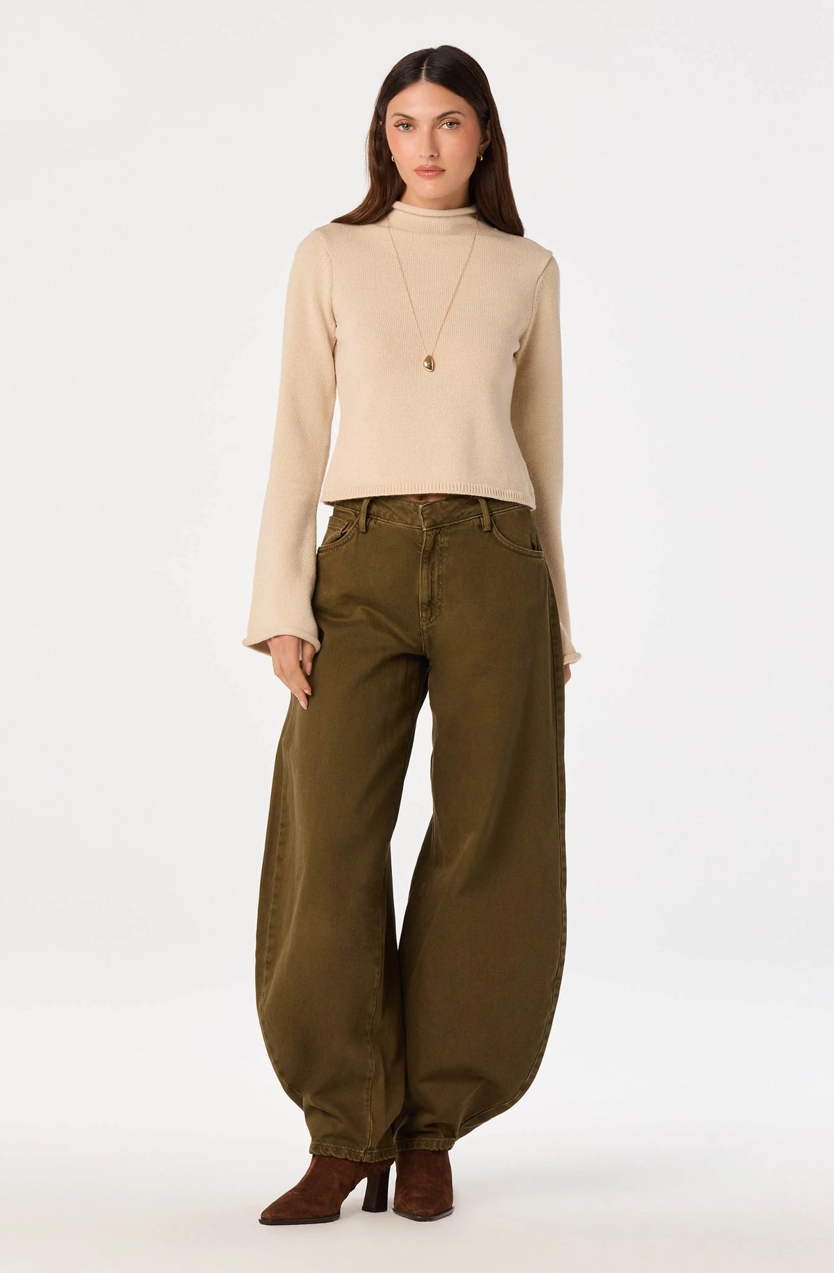 ASTR May Sweater in Oatmeal