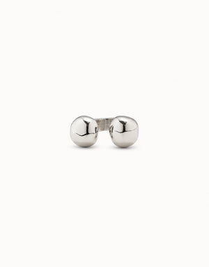 Uno De 50 Open Ring with Two Beads