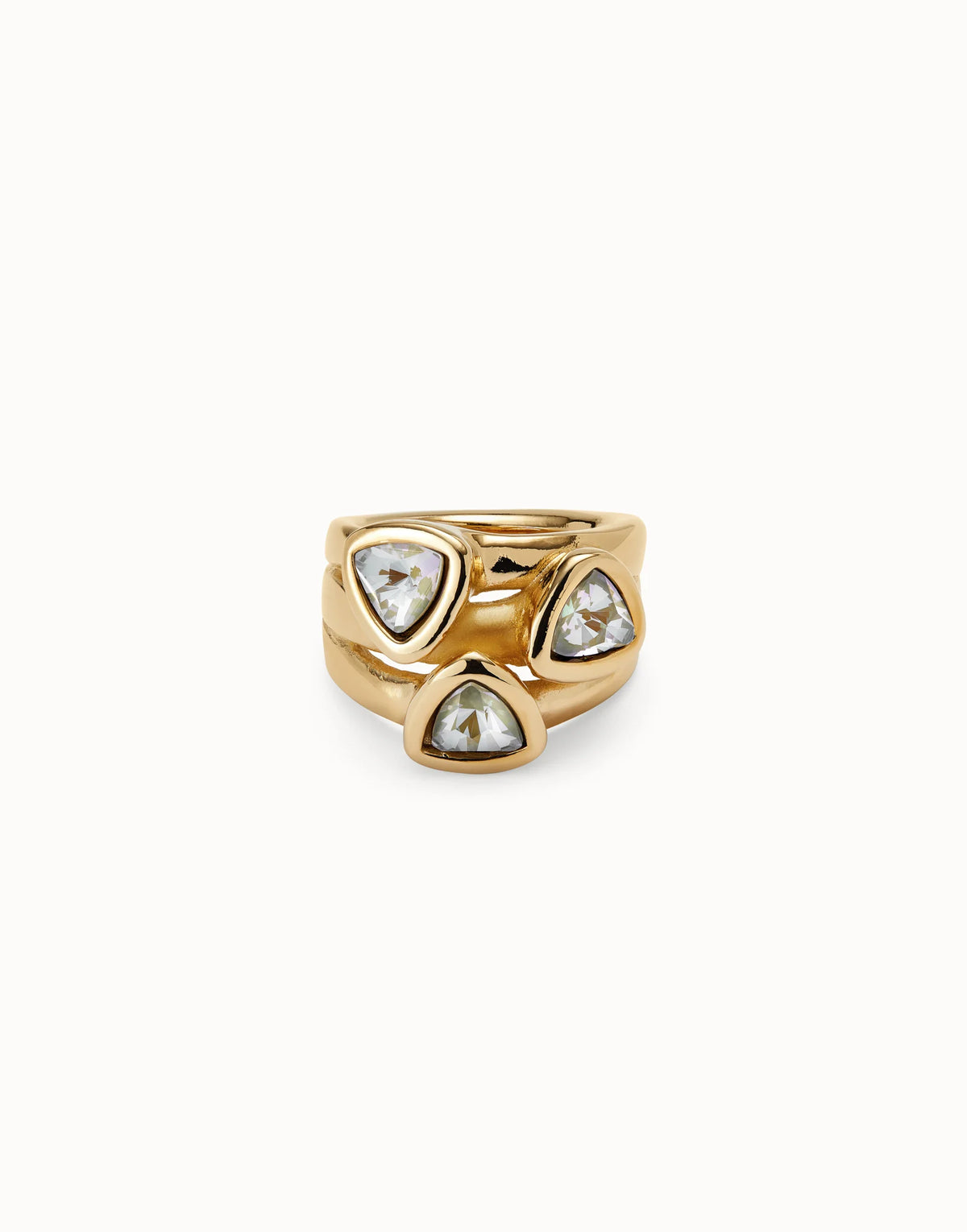 Uno De 50 Ser Camaleonica Gold Ring