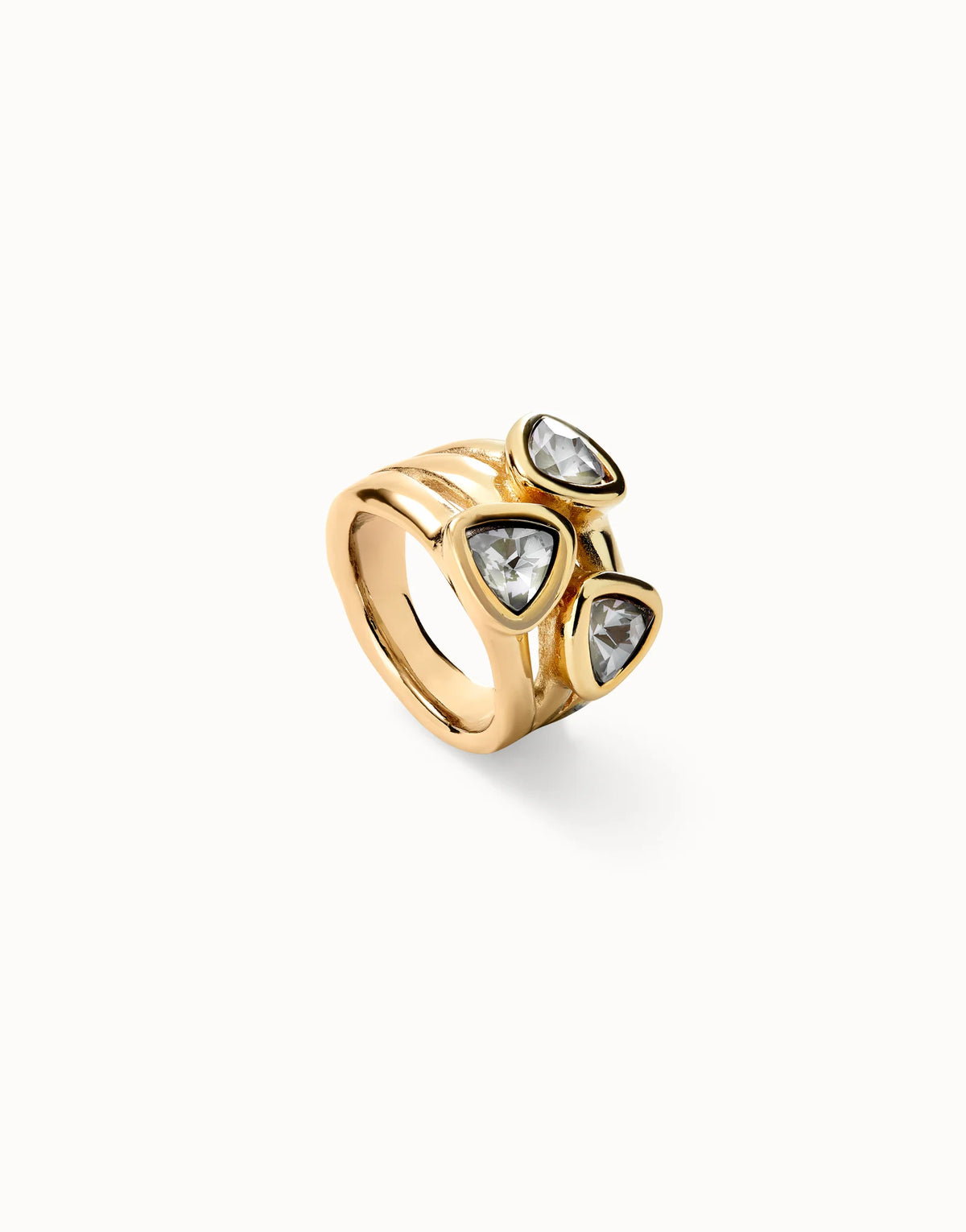 Uno De 50 Ser Camaleonica Gold Ring