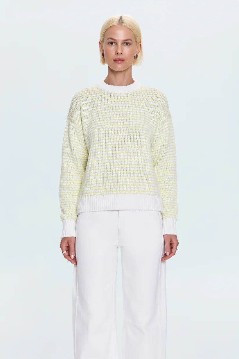 Pistola Aura Sweater in Limeade