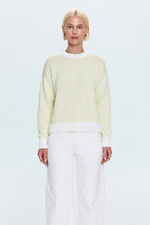 Pistola Aura Sweater in Limeade