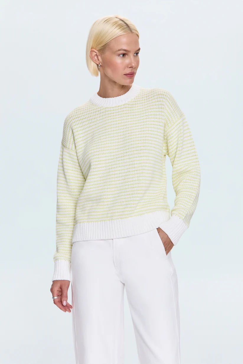 Pistola Aura Sweater in Limeade