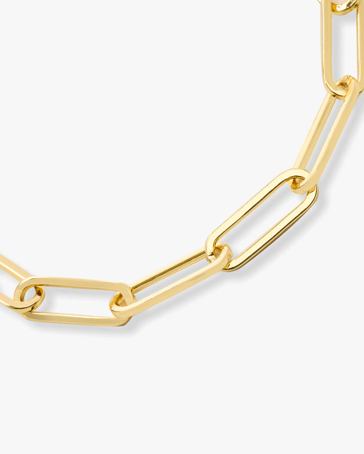 Melinda Maria Samantha Chain Link Gold Bracelet
