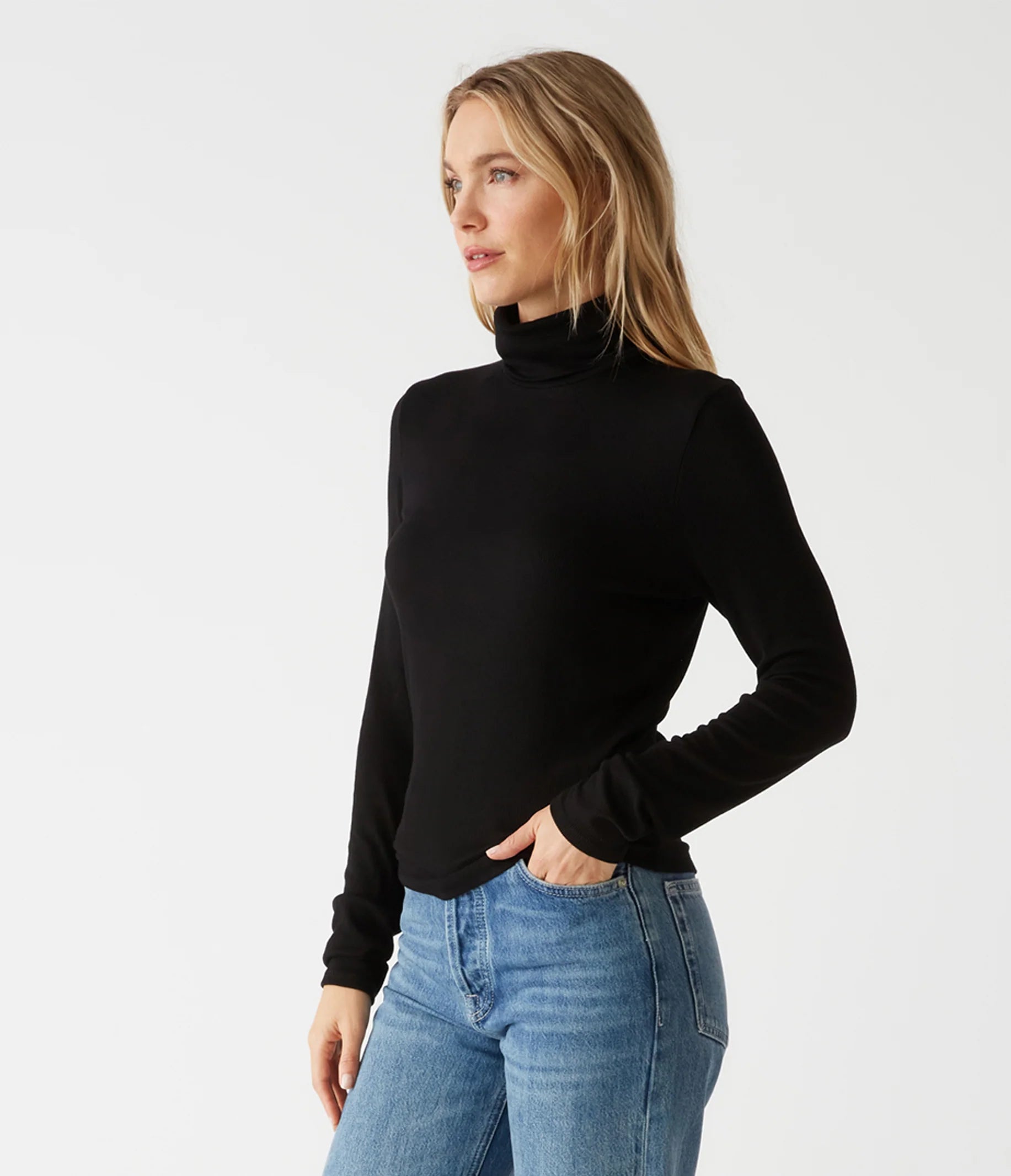 Michael Stars TARA CROP TURTLENECK