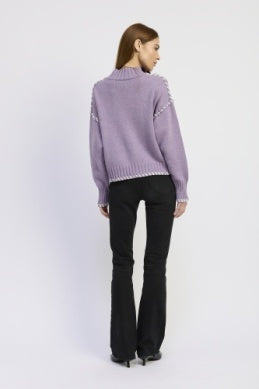 En Sasion Merrill Whip Stitch Sweater