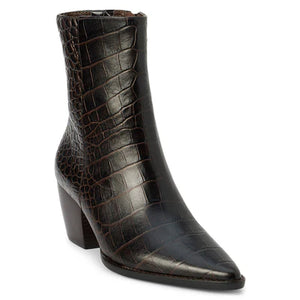 Matisse Caty Espresso Brown Croc Boot