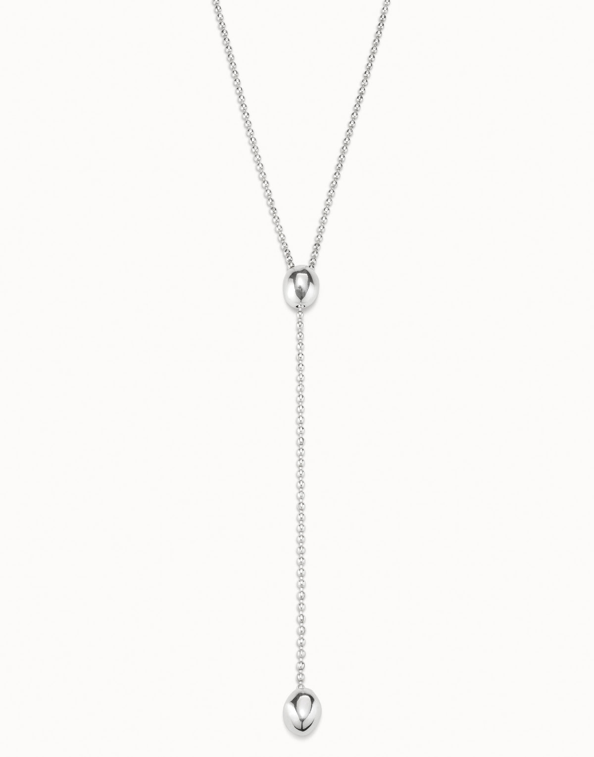 Uno De 50 Lonely Planet Silver Lariet Necklace