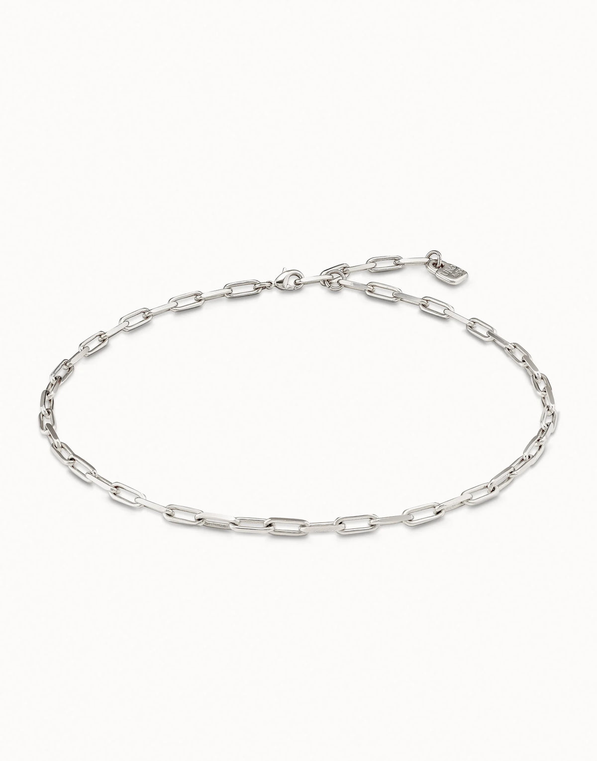 Uno De 50 Cadena 9 Silver Necklace