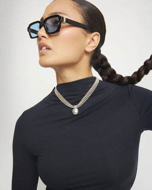 Uno De 50 Gravedad Silver Necklace