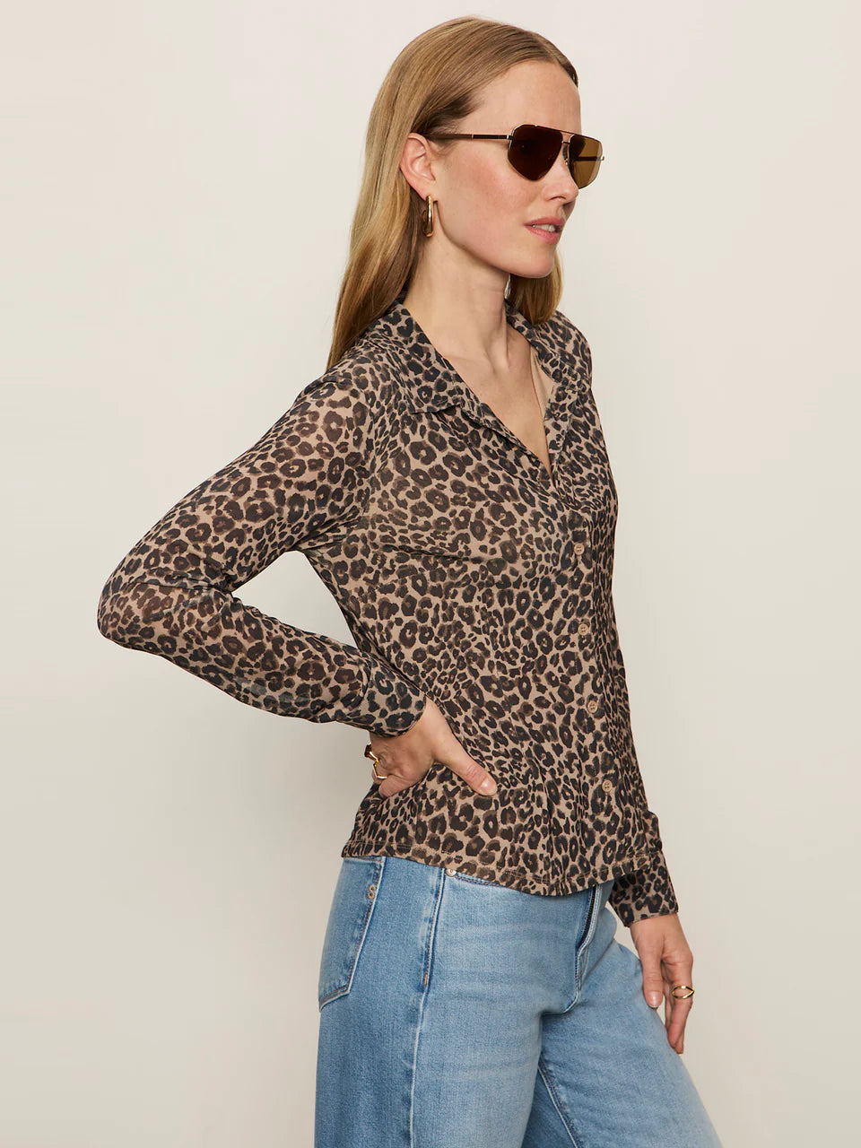 Sanctuary Dreamers Leopard Top