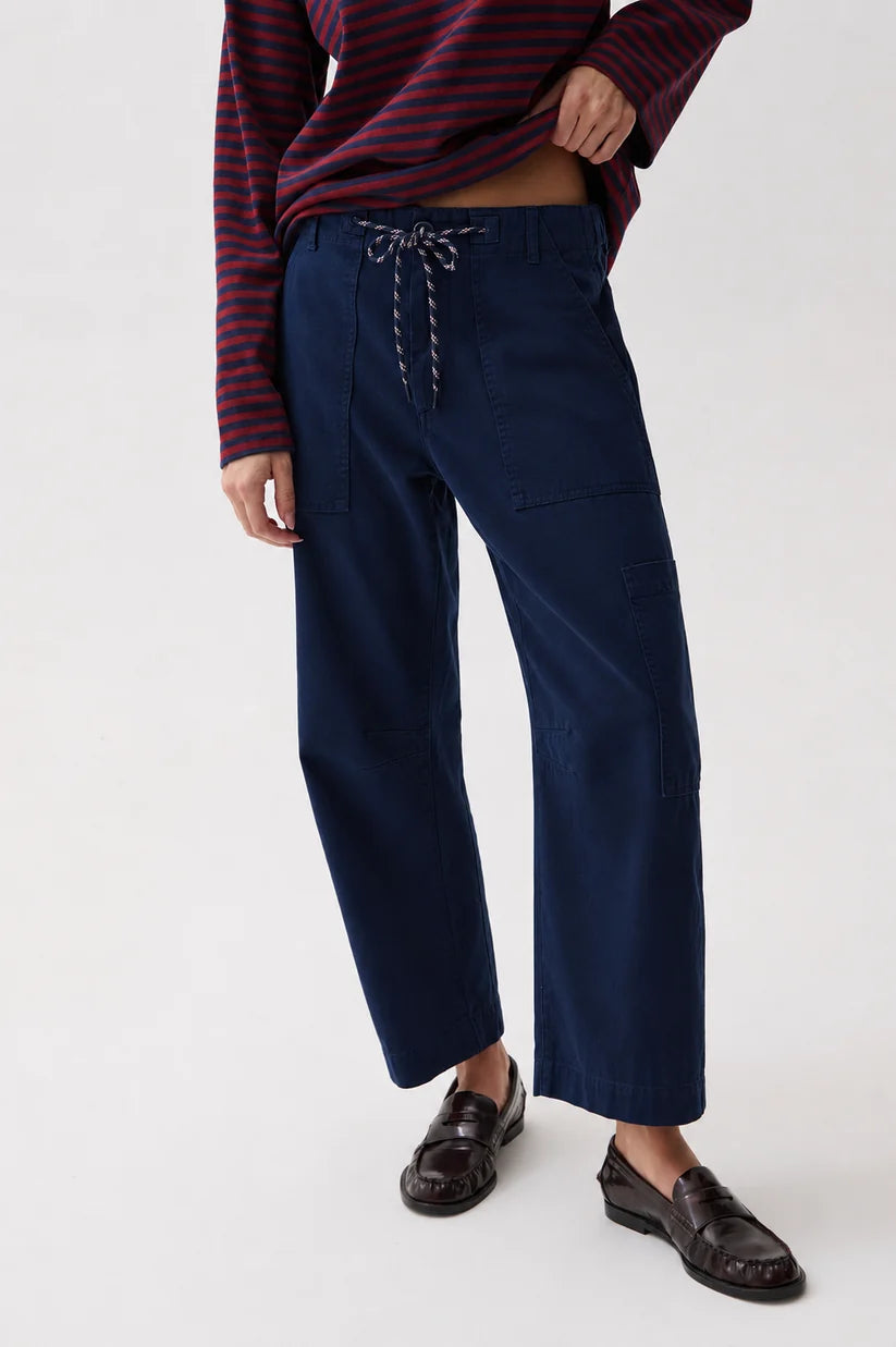 Pistola Sabrina Curved Utility Pant in Nautical Navy