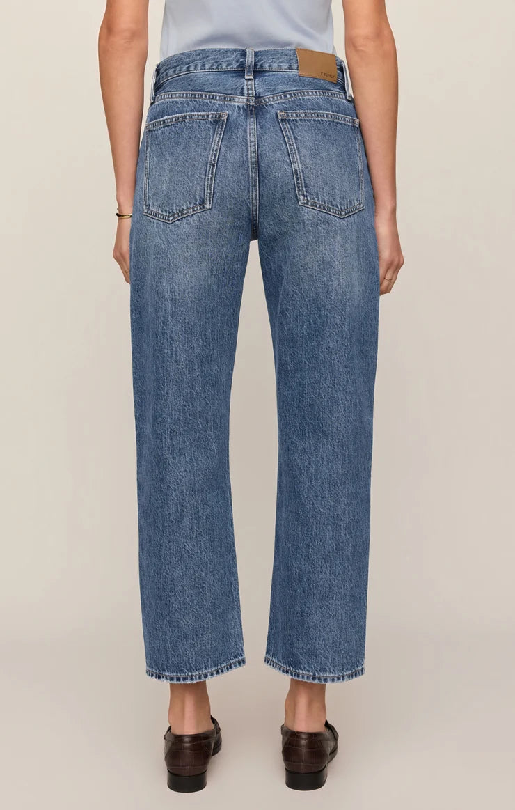 Z Supply The Off Duty Bowed Ankle Jean in Breakpoint