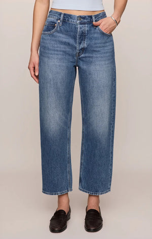 Z Supply The Off Duty Bowed Ankle Jean in Breakpoint