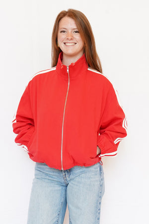 Varsity Track Zip-up Jacket