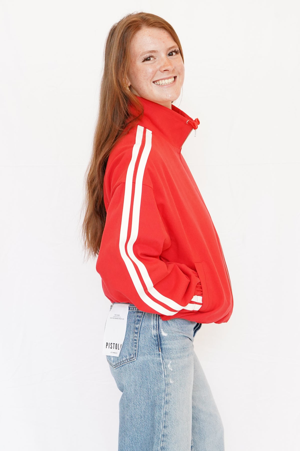 Varsity Track Zip-up Jacket