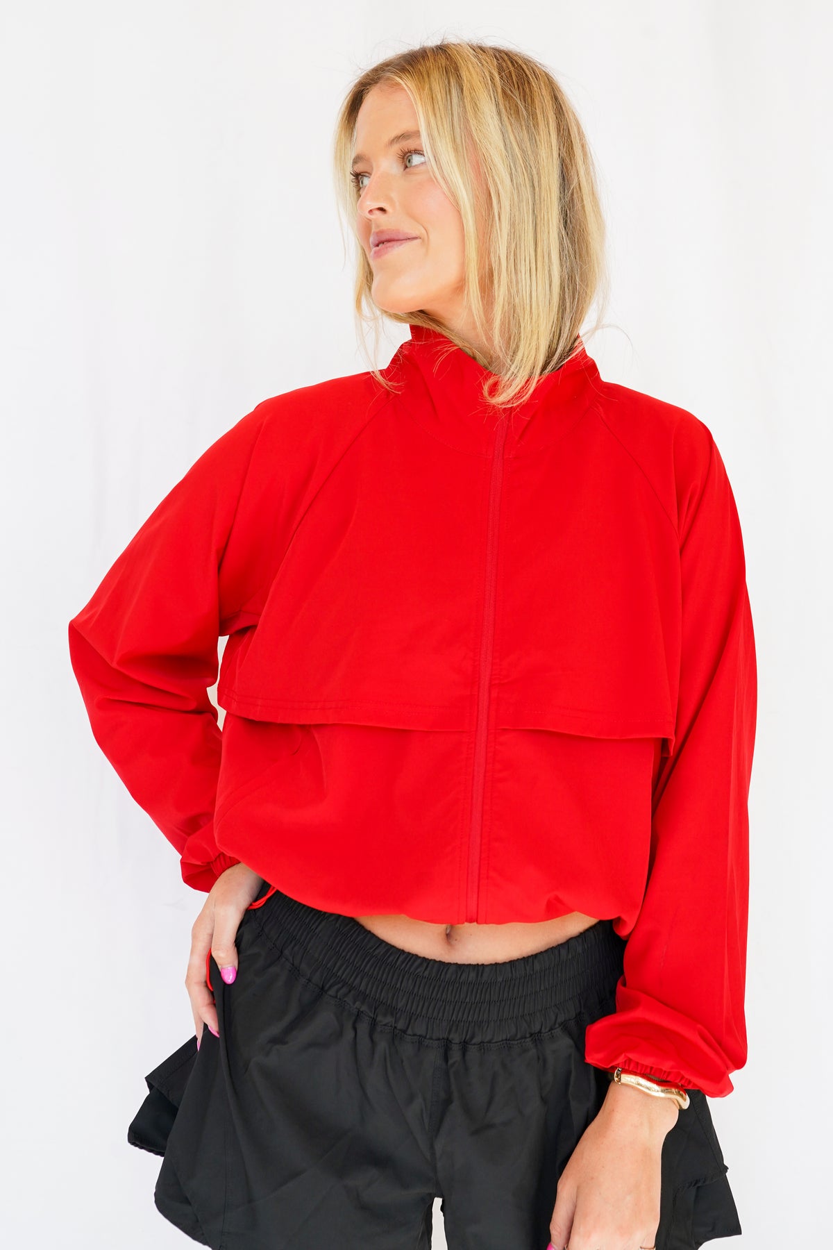 Delia Windbreaker Jacket - 2 Colors