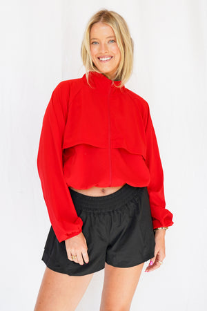 Delia Windbreaker Jacket - 2 Colors