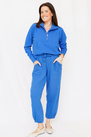 Harper Lounge Pants in Deep Indigo