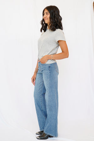 JBD Twisted Seam Wide Leg Jean