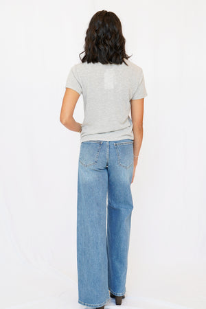 JBD Twisted Seam Wide Leg Jean