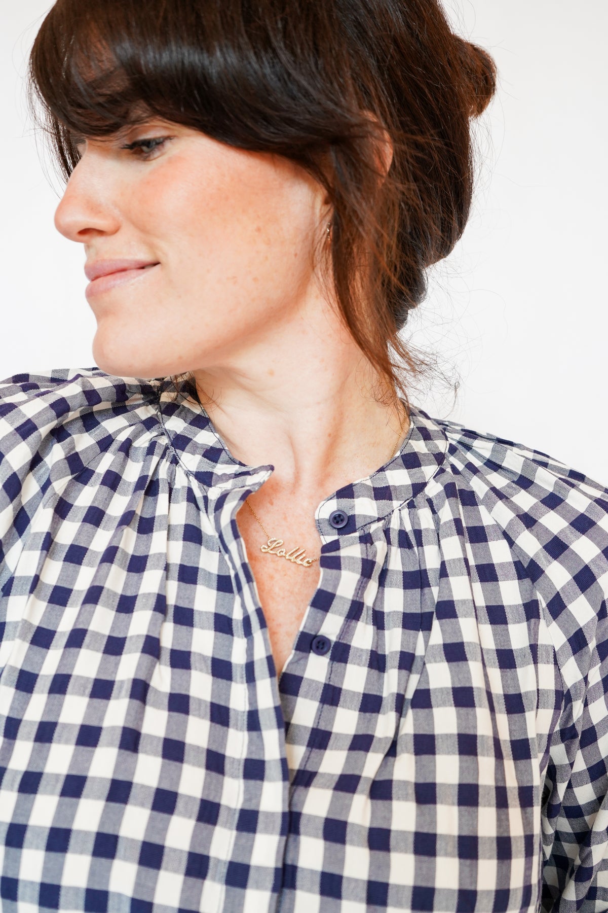 Bella Dahl Long Sleeve Shirred Raglan Shirt